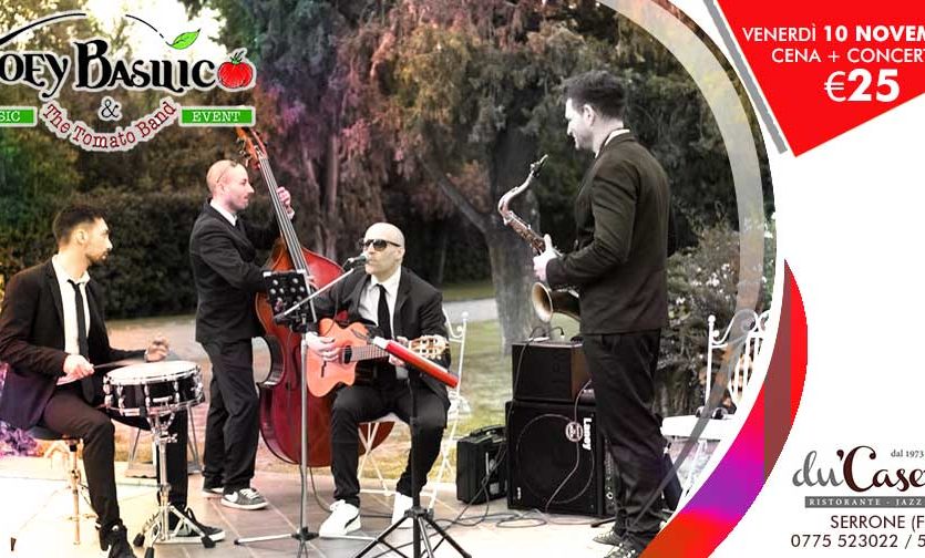 Live italian jazz swing – Ristorante Dù Casette
