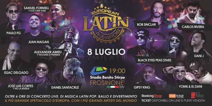 european latin awards frosinone 2018